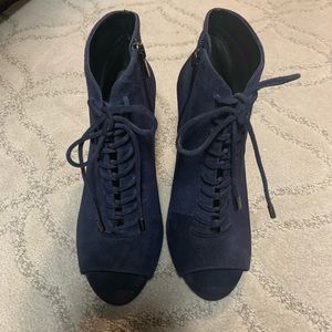 Saks fifth ave suede booties !